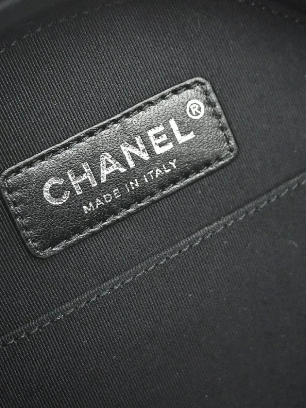 Chanel Black Patent Leather Shoulder Bag